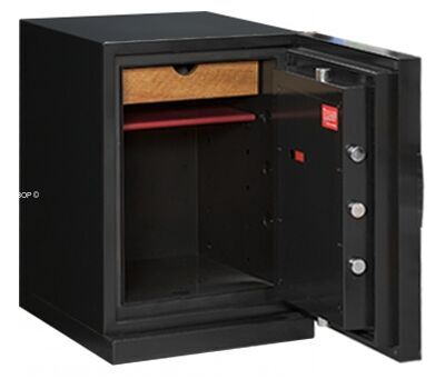 Премиум сейф Diplomat NEXT 6500 чёрный, Вариант исполнения: Чёрный с биометрическим замком