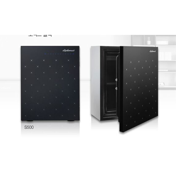 Огнестойкий сейф Diplomat iStella S500 Black, Вариант исполнения: Чёрный, фото , изображение 8 Огнестойкий сейф Diplomat iStella S500 Black, Вариант исполнения: Чёрный